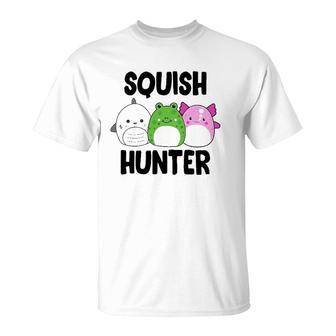Ybgw Funny Squish Hunter Squishmallow Lover Costume T-Shirt | Mazezy