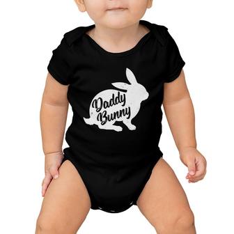 Mens Daddy Bunny For Dad Father Family Matching Easter Baby Onesie | Mazezy