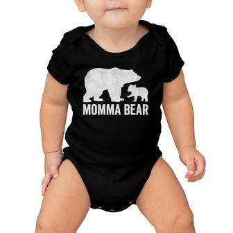 Momma Bear Mothers Day S Funny Cub Kid Baby Onesie | Mazezy