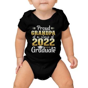 Proud Grandpa Of A Class Of 2022 Graduate Senior Graduation Baby Onesie | Mazezy