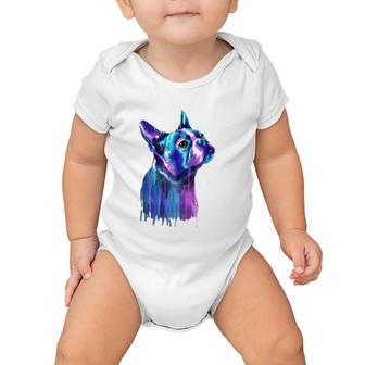 Boston Terrier Dog For A Boston Terrier Mom Baby Onesie | Mazezy