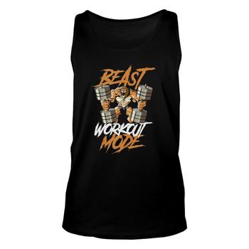 Workout Mode Gym Weightlifting Exercise Men s Tank' Women's T