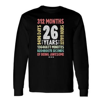Retro Vintage 1994 26 Years Old Awesome 26th Birthday Gifts T-Shirt Retro Vintage 1994 26 Years Old Awesome 26th Birthday Gifts T-Shirt