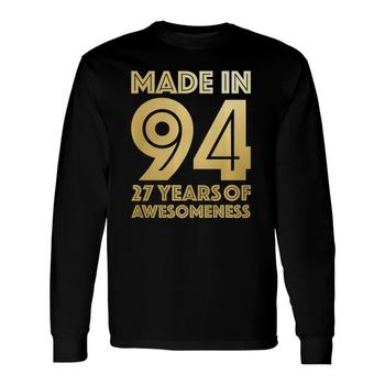 27th Birthday Tshirt Women Men Gift Daughter Son 27 Year Old 27th Birthday Tshirt Women Men Gift Daughter Son 27 Year Old
