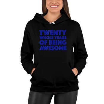 20 YEARS OF BEING AWESOME, 20th Birthday Gifts For Women And Men