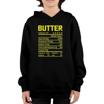 Butter Nutrition Facts Funny Thanksgiving Christmas Food T-Shirt Butter Nutrition Facts Funny Thanksgiving Christmas Food T-Shirt