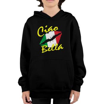 Ciao Bella Italian Lips Flag Shirt Italy Travel T-Shirt Ciao Bella Italian Lips Flag Shirt Italy Travel T-Shirt