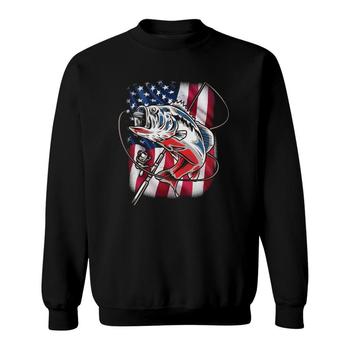 Fishing American Flag Vintage Tshirt Usa Bass Fisherman Gift Fishing American Flag Vintage Tshirt Usa Bass Fisherman Gift