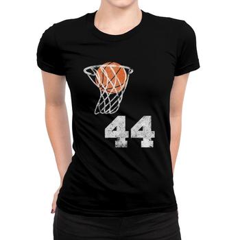 Vintage Basketball Jersey Number 44 T-Shirt Player Number Vintage Basketball Jersey Number 44 T-Shirt Player Number