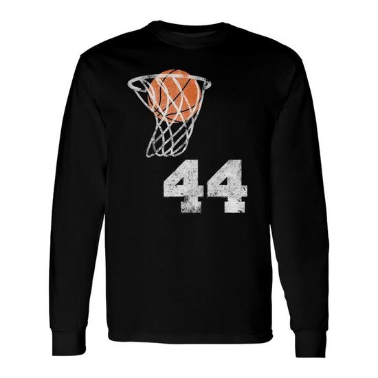 Vintage Basketball Jersey Number 44 T-Shirt Player Number Vintage Basketball Jersey Number 44 T-Shirt Player Number