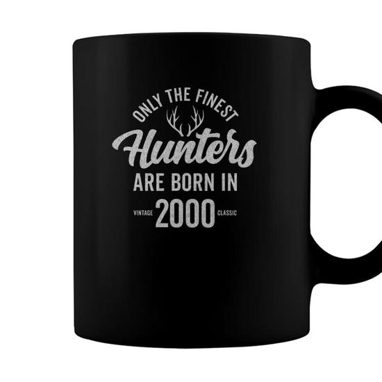Gift For 21 Years Old Deer Hunting Hunter 2000 21St Birthday Coffee Mug