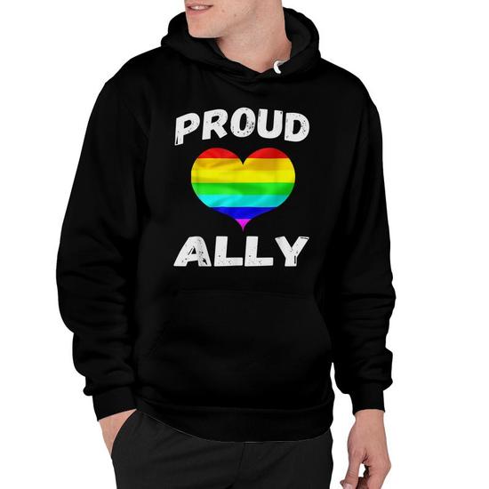 Proud Ally Gay Pride Shirt LGBT Gay Lesbian Protest Gift Proud Ally Gay Pride Shirt LGBT Gay Lesbian Protest Gift