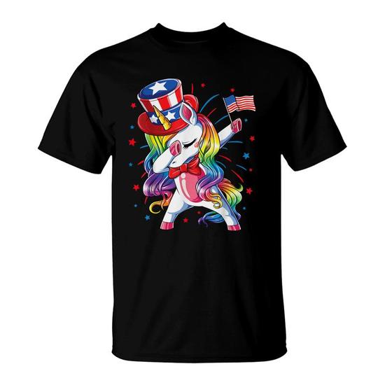 unicorn 4th of july shirt