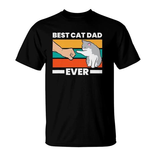 Cat dad shirt best sale