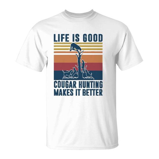 Mountain Lion Inspired Hunting T-Shirt Mountain Lion Inspired Hunting T-Shirt