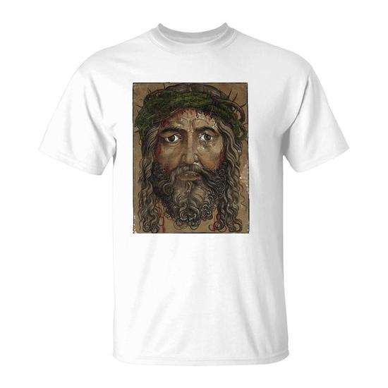 jesus face t shirt