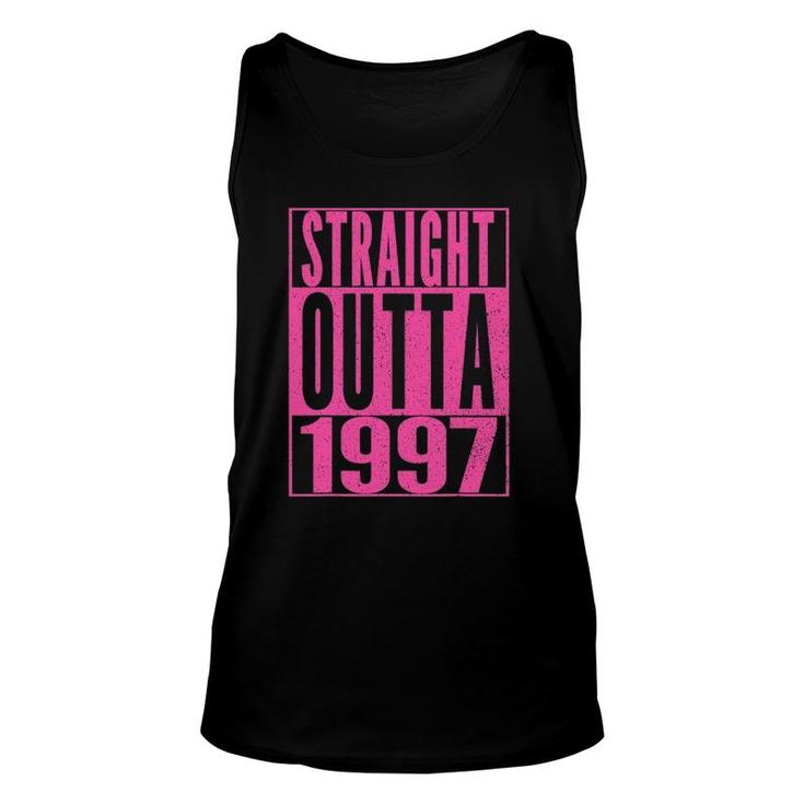23Rd Birthday  Straight Outta 1997 23 Years Old Unisex Tank Top