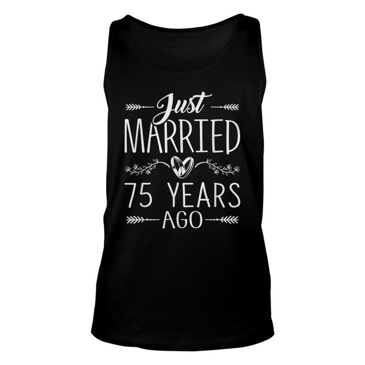 75Th Wedding Anniversary - 75 Years Marriage Matching  Unisex Tank Top