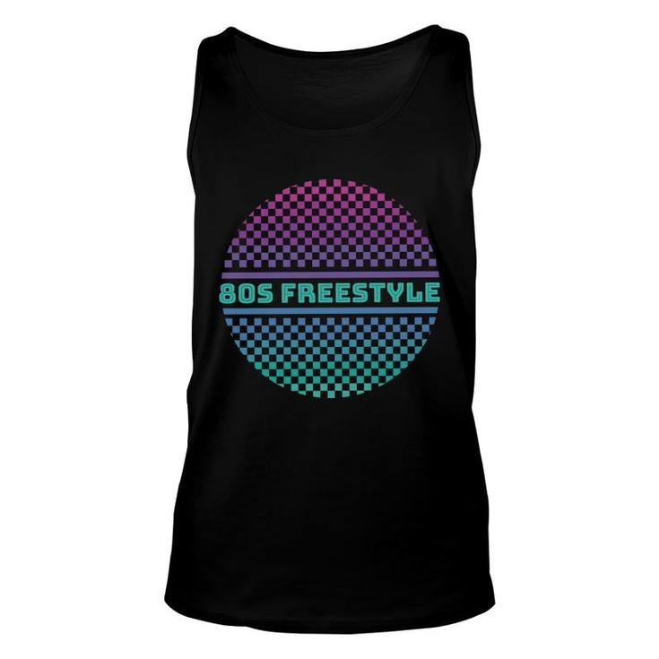 80S Freestyle I Love 80S 90S Disco Ball Music Party Unisex Tank Top