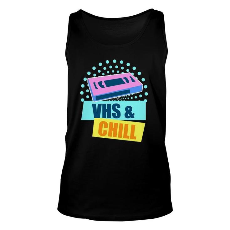 90S Outfit Women Vhs And Chill Unisex Tank Top