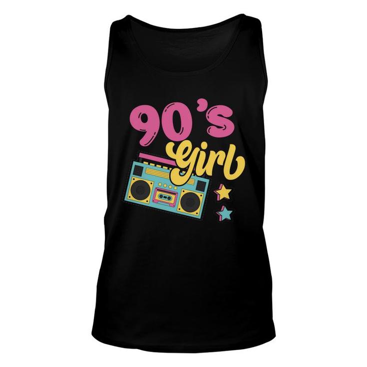 90S Party 90S Girl Party Vintage Stars Music Gift Unisex Tank Top