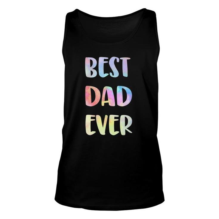 Best Dad Ever Fathers Day Gift Happy Fathers Day 2021 Men Unisex Tank Top
