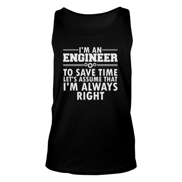 Best Engineer Art For Men Women Humor Engineering Lovers Unisex Tank Top