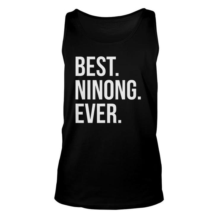 Best Ninong Ever Godfather Pinoy Filipino Unisex Tank Top