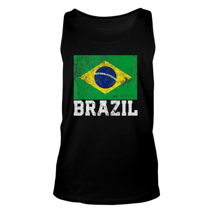 Brazilian Brazil Flag National Pride Roots Men Women Tank Top