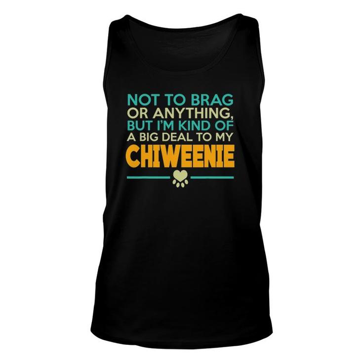 Chiweenie Dog Gifts For Chiweenie Dog Lover Unisex Tank Top