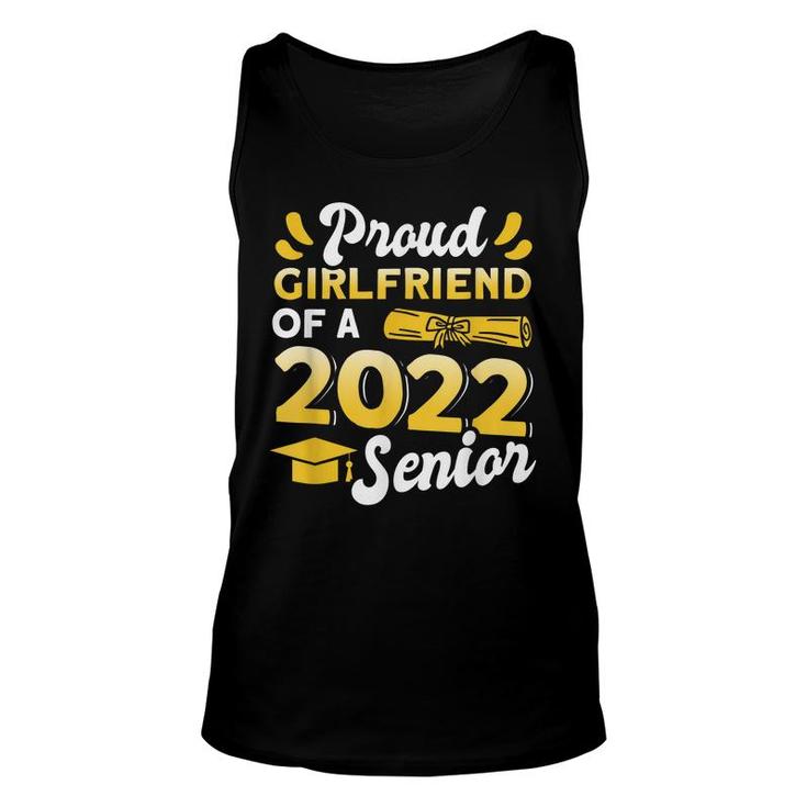 Class Of 2022 Proud Girlfriend Of A 2022 Senior Graduation  Unisex Tank Top