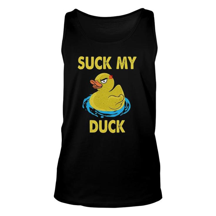 Cooles Suck My Duck  Duck Ente Unisex Tank Top