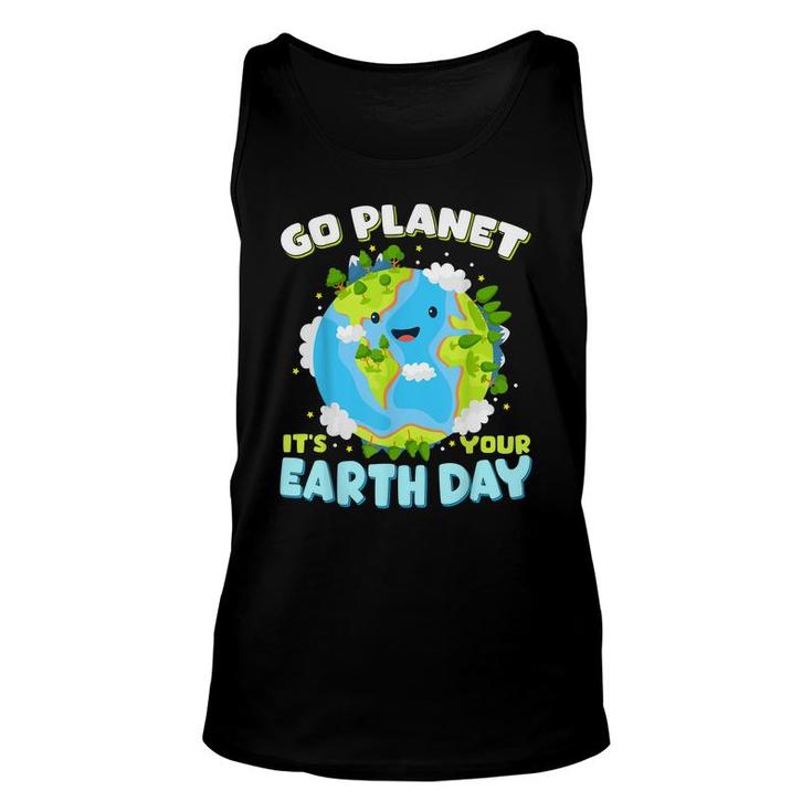 Cute Earth Day 2022 Go Planet Earth Day Everyday  Unisex Tank Top