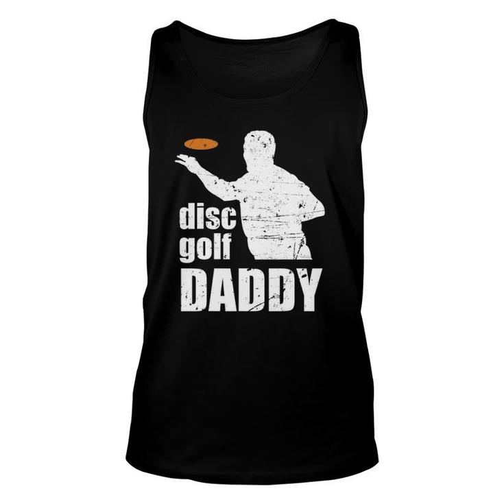Disc Golf Daddy Father Discgolf Hole In One Pair Midrange Unisex Tank Top