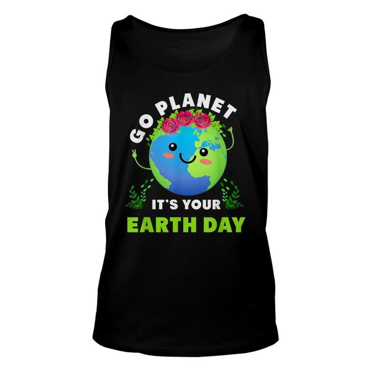 Earth Day 2022 Restore Earth Nature Planet Cute Earth Day  Unisex Tank Top