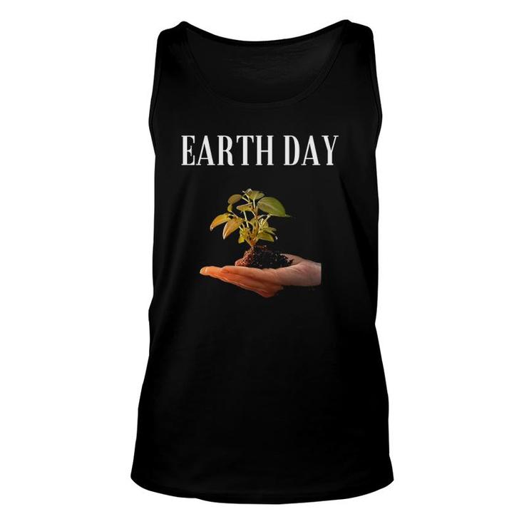 Earth Day Climate Change Green Conservation Save The Planet Unisex Tank Top