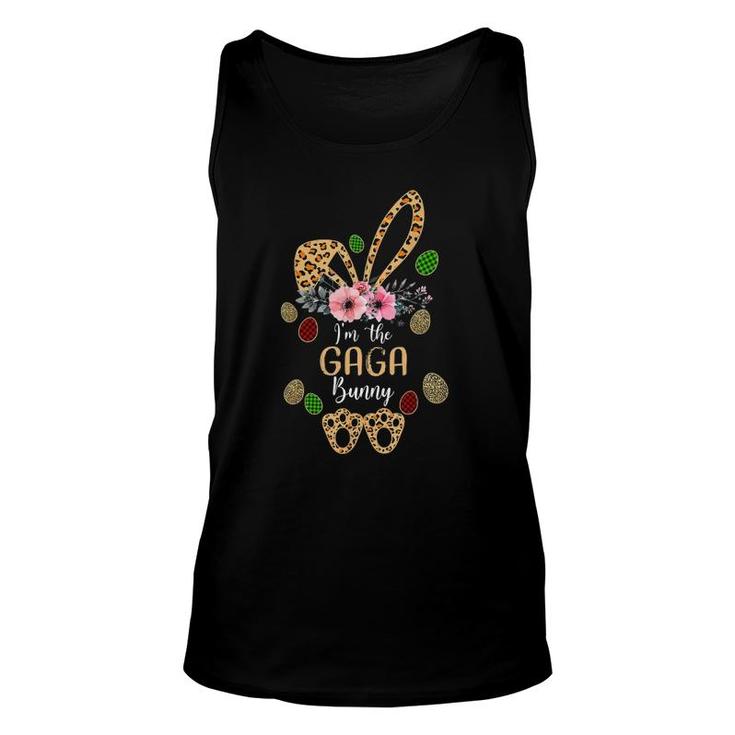 Easter Gifts Flower Gaga Leopard Bunny Unisex Tank Top