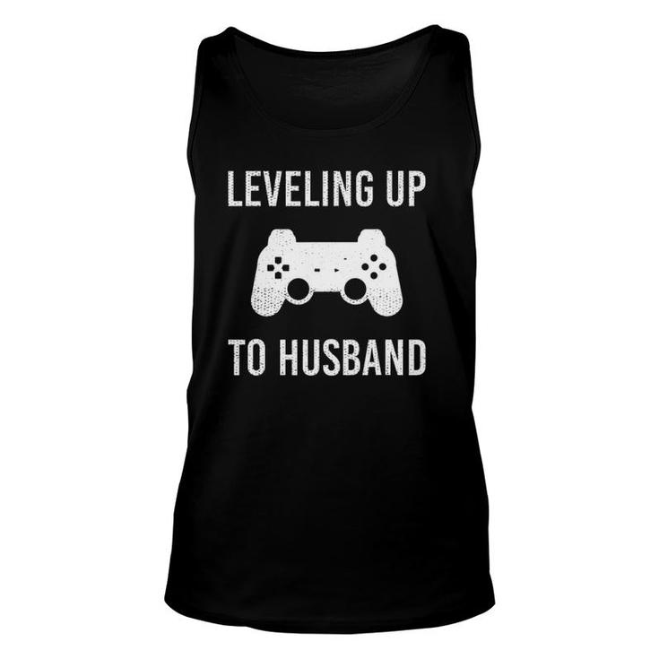 Engagement Wedding Gift For Groom Video Game Lovers Unisex Tank Top