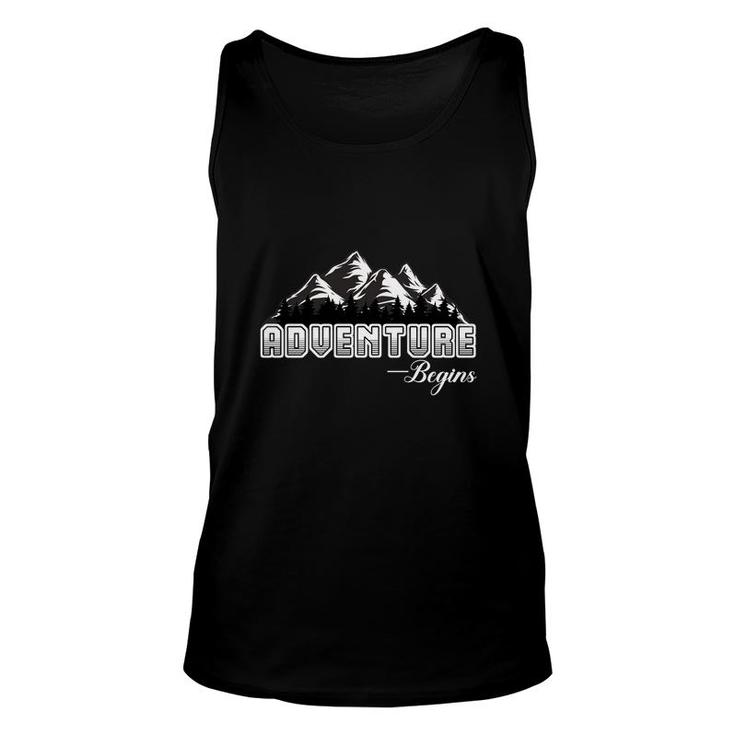 Explore Travel Lovers Are Always Ready To Begin An Adventure At Any Time Unisex Tank Top