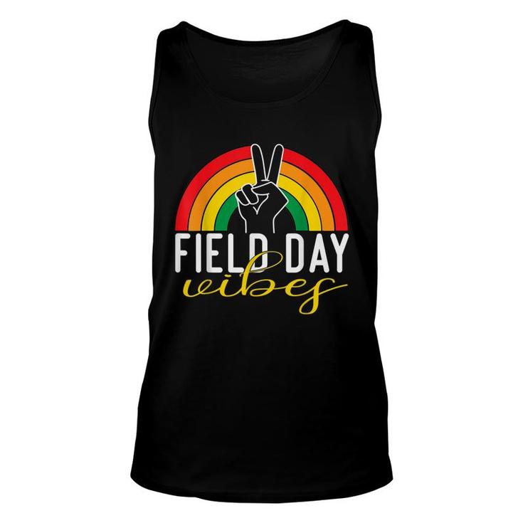 Field Day Vibes School Game Day Student Teacher 2022  Unisex Tank Top