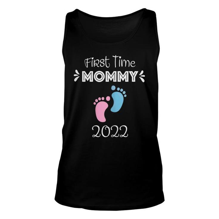First Time Mommy 2022 Funny New Mom Promoted To Mommy 2022  Unisex Tank Top
