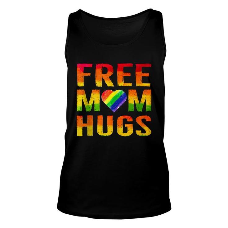 Free Mom Hugs Lgbt Gay Pride Parades Unisex Tank Top