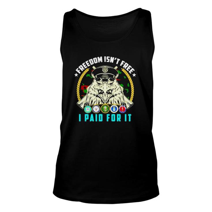 Freedom Isnt Free I Paid For It Unisex Tank Top