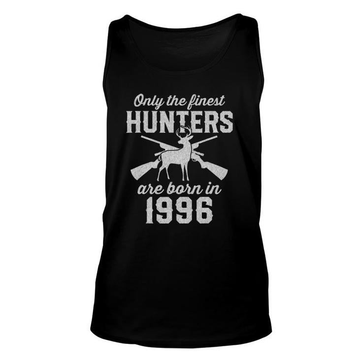 Gift For 26 Years Old Deer Hunter 26Th Birthday 1996 Hunting Unisex Tank Top