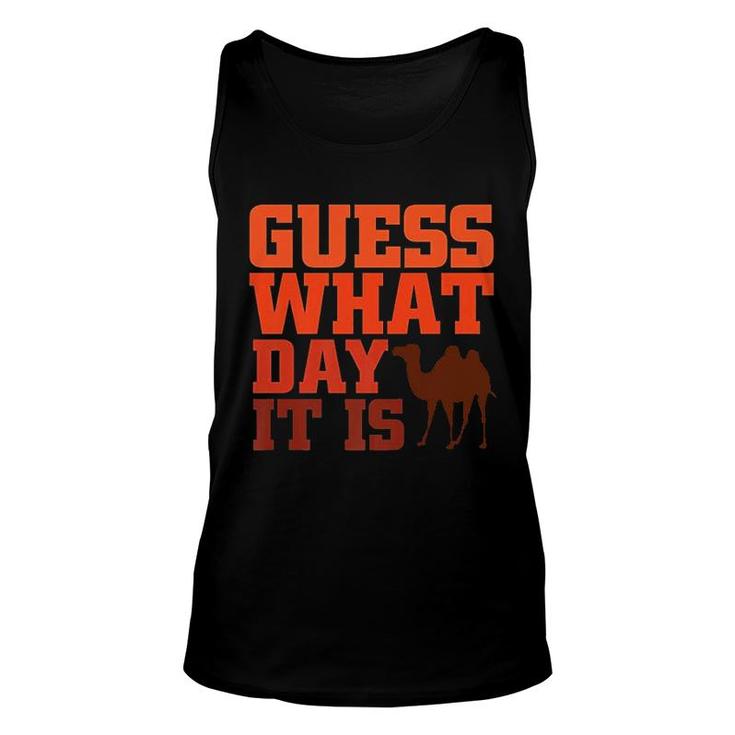 Guess What Day It Is Unisex Tank Top