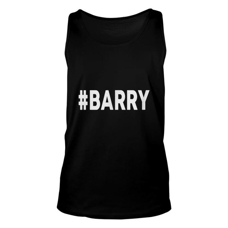 Hashtag Barry  Name Funny  Barry  Unisex Tank Top