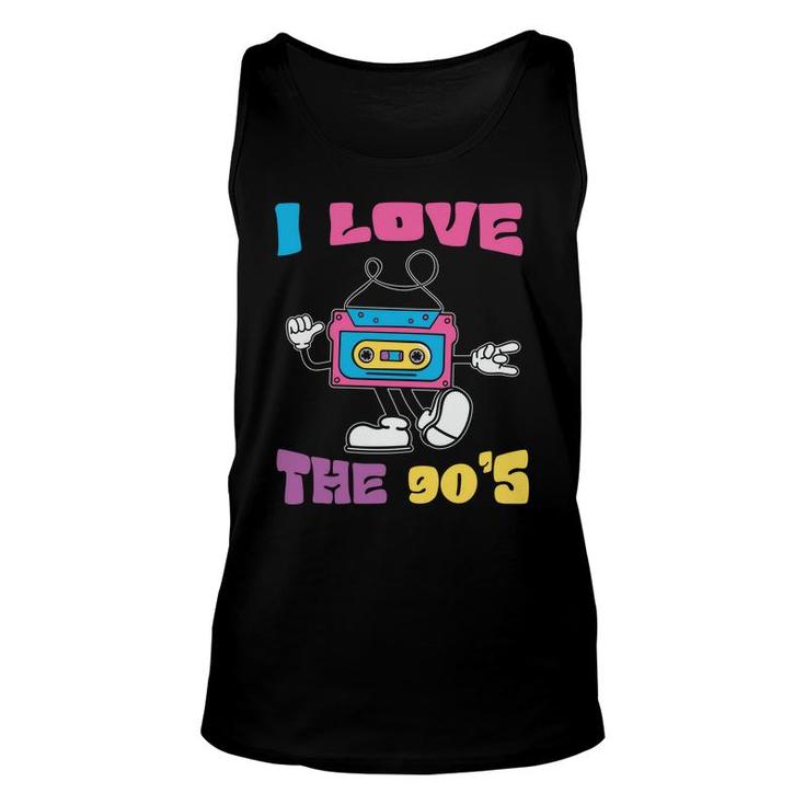 I Love The 80S Cute Mixtape Gift For 80S 90S Styles Unisex Tank Top