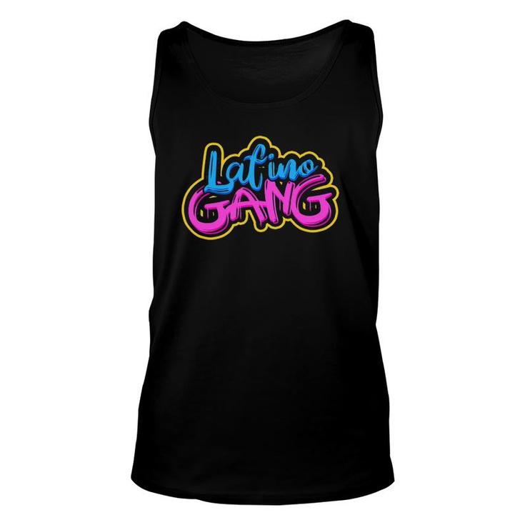 Latino Gang Mexico And Texas Hispanic Latino Unisex Tank Top