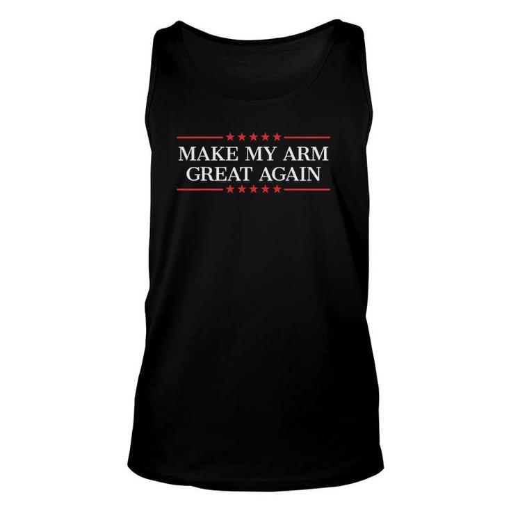 Make My Arm Great Again Arm Exercises Unisex Tank Top