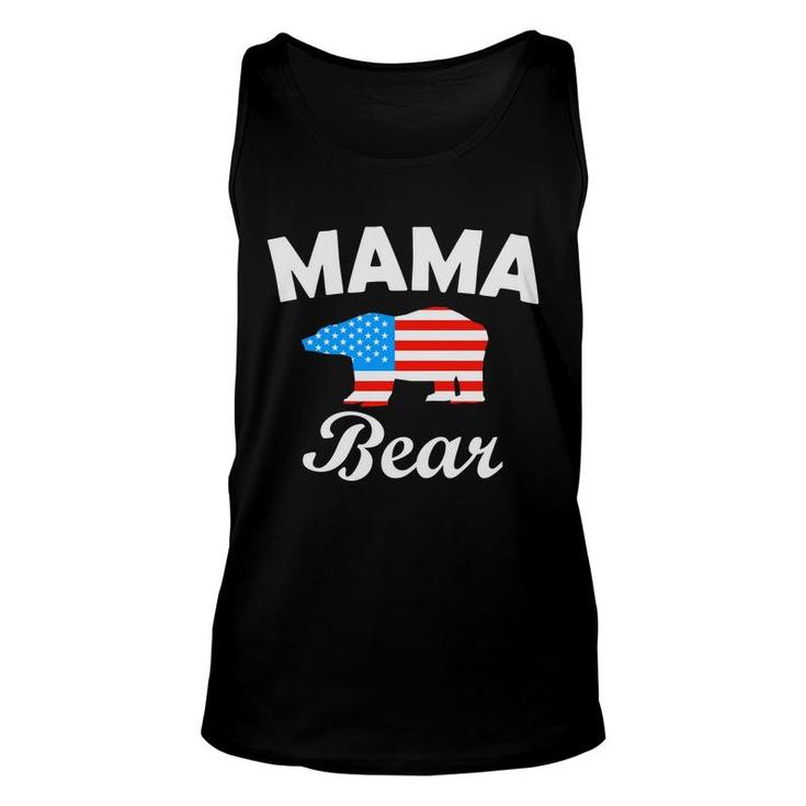 Mama Bear July Independence Day Great 2022 Unisex Tank Top
